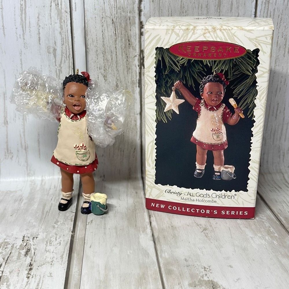 Hallmark Keepsake Ornament‎ 1996 Christy All Gods Children Martha Holcomb
